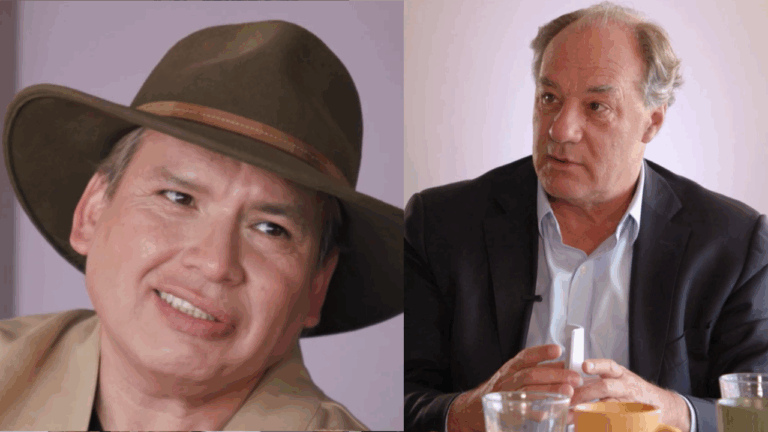 Empresario y representante lafkenche dialogan sobre cambio climático y derechos humanos