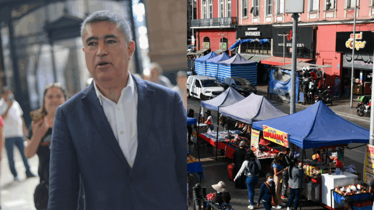 La dura advertencia de Desbordes a toldos azules del Barrio Meiggs: Serán 