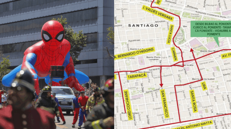 Ya comenzaron: Estos son los cortes de tránsito por la nueva versión del Paris Parade 2024 en Santiago