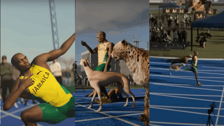 Bolt vs. Guepardo: Video muestra la brutal diferencia entre el hombre y el animal más rápido del Mundo