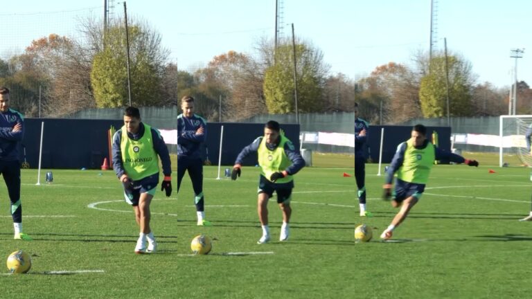 Alexis Sánchez reaparece en los entrenamientos del Udinese y genera alegría entre sus fanáticos