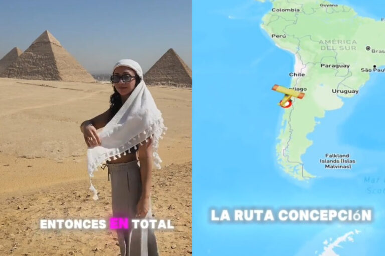 De Concepción a El Cairo: Chilenos revelan cuánto les costó viajar y recorrer Egipto en 7 días