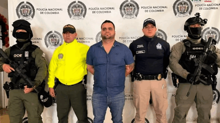Detienen en Colombia al presunto tercer líder del Tren de Aragua a nivel internacional