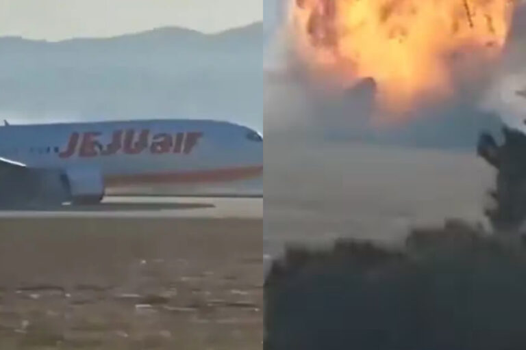 Así fue el momento exacto del fatal accidente de avión que dejó 179 muertos en Corea del Sur