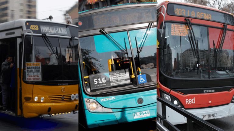 Cómo el transporte público chileno pasó de una mediocre evaluación a ser referencia regional