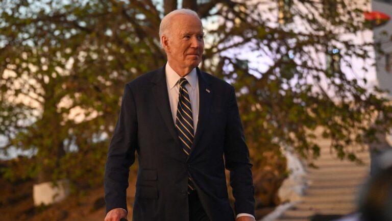 Joe Biden afirma que está 