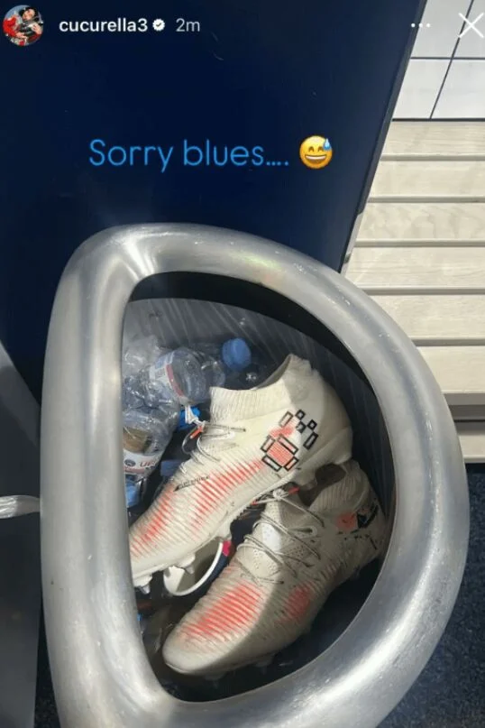 Marc Cucurella vía Instagram