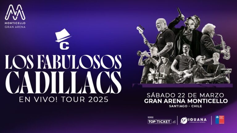 Los Fabulosos Cadillacs vuelven a Chile para presentarse en el Gran Arena Monticello: ¿Cuándo comienza la venta de entradas?