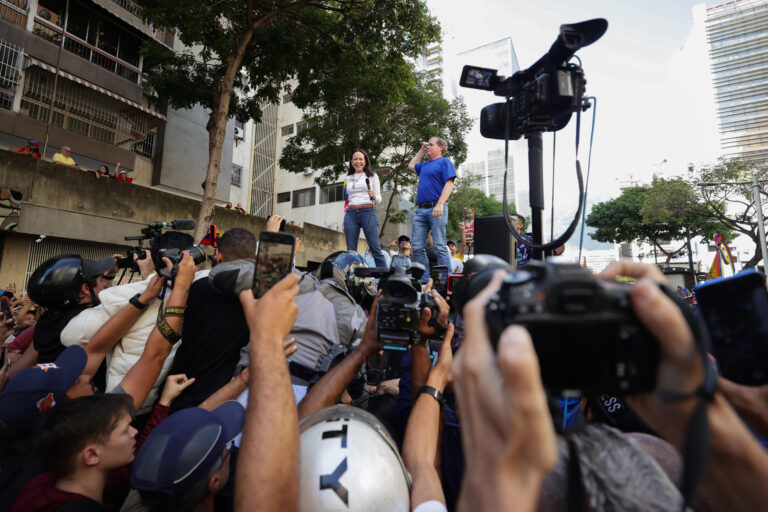 Human Rights Watch confirma la detención de María Corina Machado en protesta en Venezuela