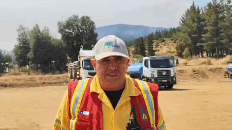 Se mantiene Alerta Roja en San Javier por incendio forestal: Cerca de 1.510 hectáreas han sido consumidas