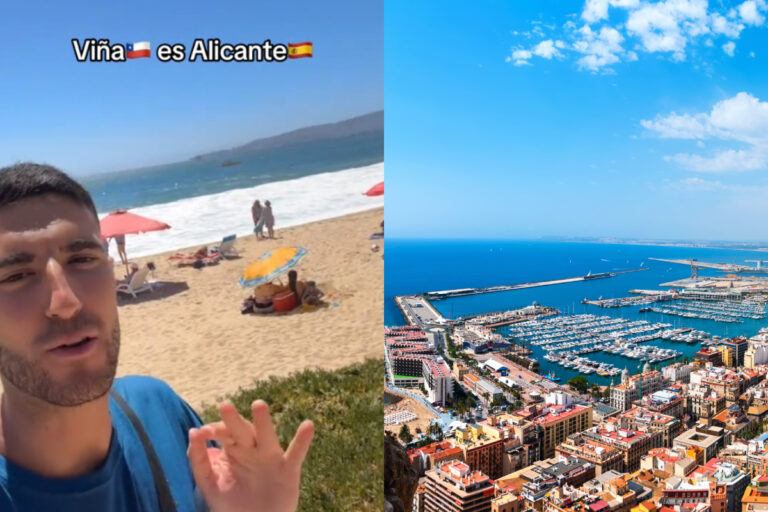 Español se sorprende con la playa de Viña del Mar: 