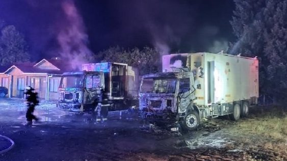 Gremio de camioneros por ataque incendiario en el Biobío: 