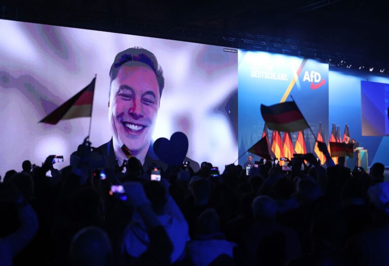 Musk interviene en mitín de partido de extrema derecha alemana e insta a votar por 