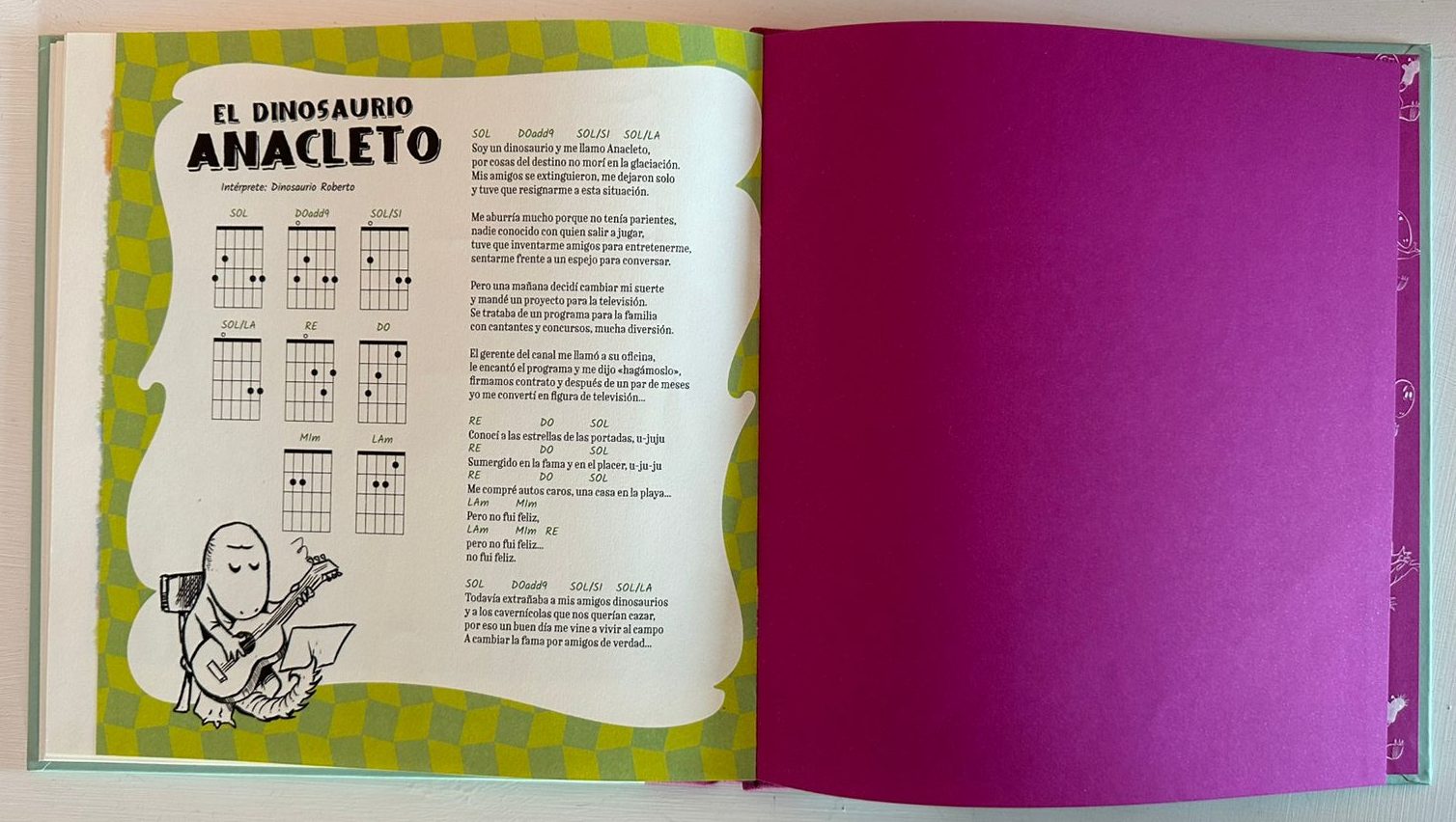 El Dinosaurio Anacleto. Foto de autoría propia.