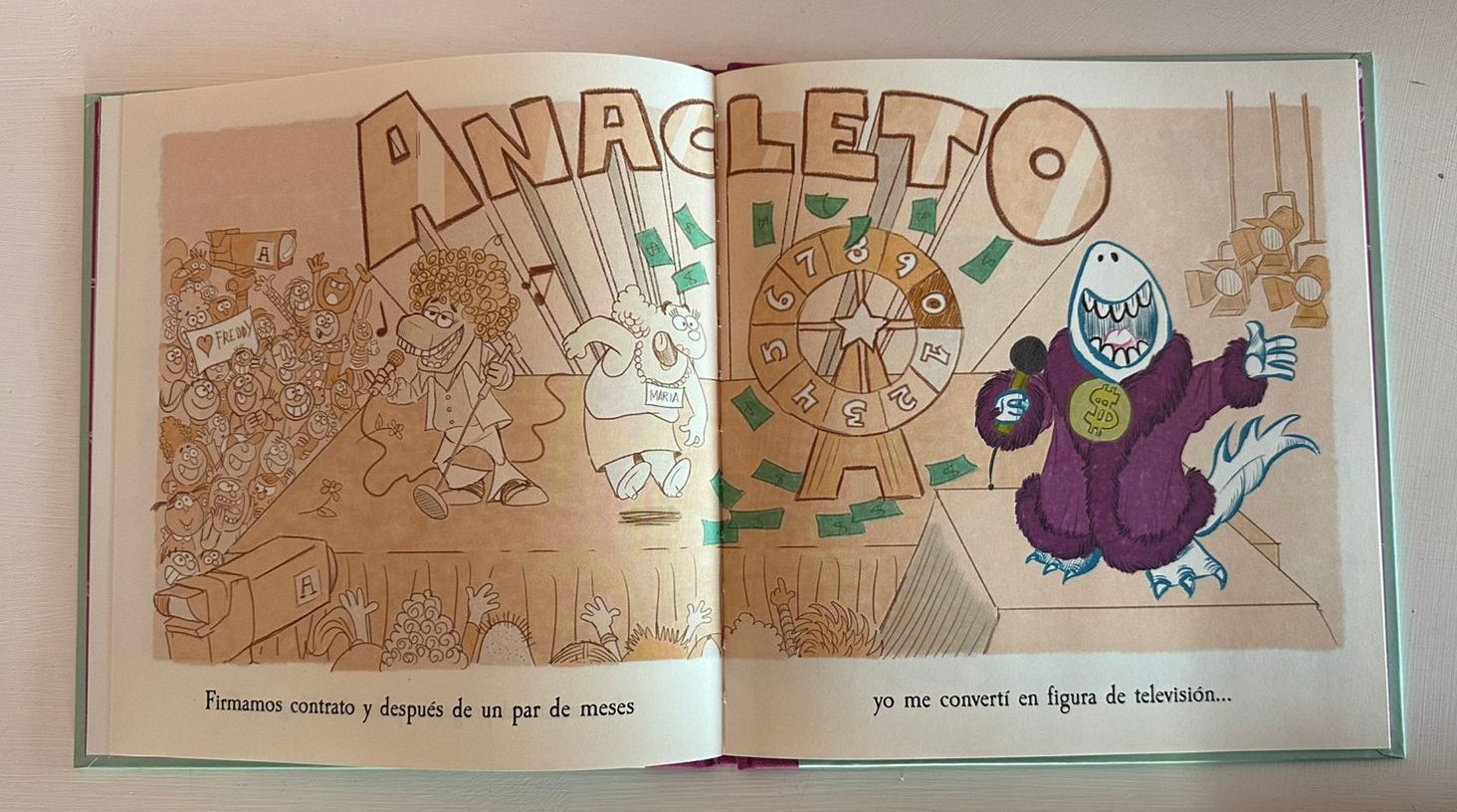 El Dinosaurio Anacleto. Foto de autoría propia.