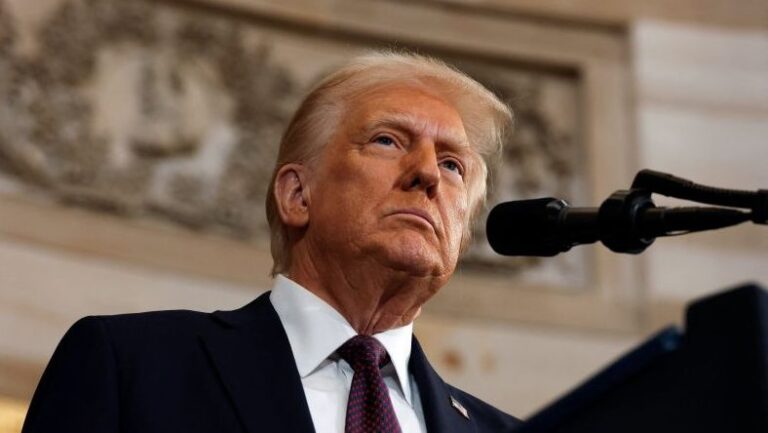 Donald Trump afirma en su investidura que solo 