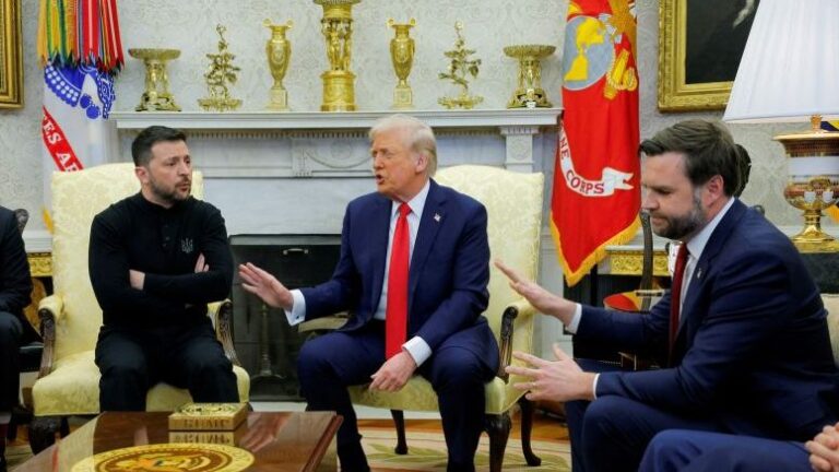 Encuentro entre Trump y Zelensky termina en una tensa discusión: 