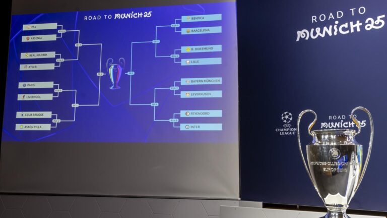 Sorteo para octavos de final de la Champions League: Así quedaron los partidos