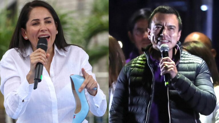 Elecciones en Ecuador: Daniel Noboa y Luisa González se encaminan a segunda vuelta