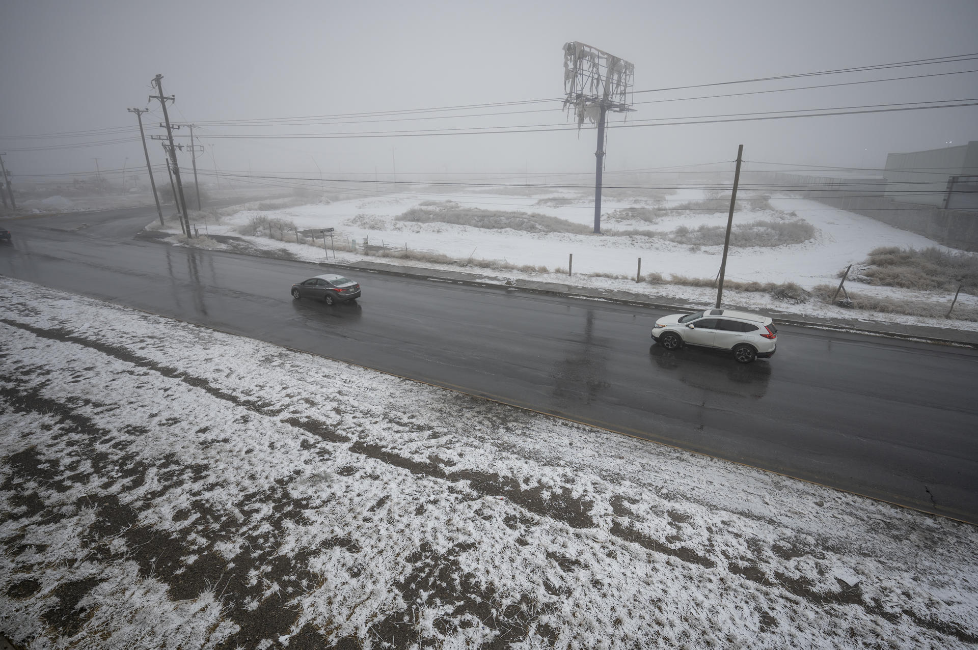 Frío peligrosamente intenso afecta a millones de estadounidenses: Temperaturas caen varios grados por debajo de lo normal. EFE/ Miguel Sierra