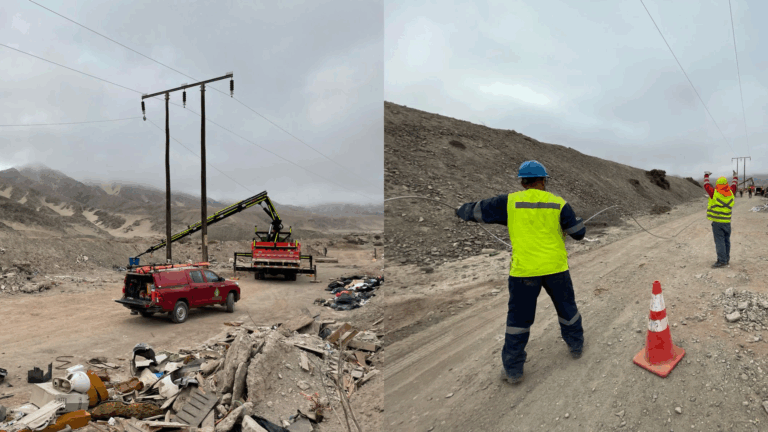 Copiapó: Autoridades informan que demora en reposición del servicio eléctrico se debe al robo de cables