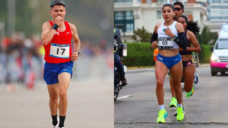 Matías Silva y Nicole Urra, entre los mejores latinos de la Maratón de Sevilla