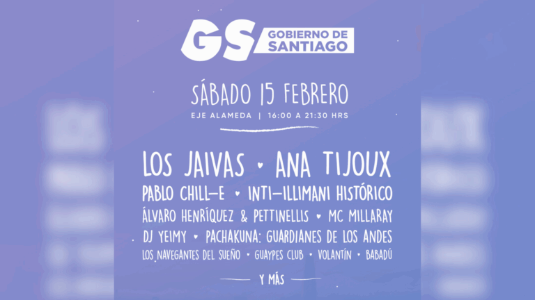 Presentaciones de Ana Tijoux, Los Jaivas, recorridos patrimoniales y más: Las actividades del festival Santiago Te Amo
