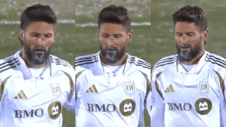 Frío extremo en Estados Unidos: El francés Giroud salió con su barba congelada tras partido de Concachampions