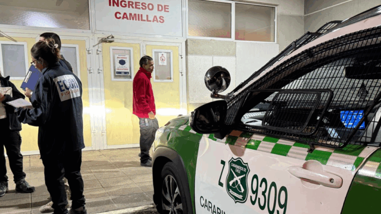 Homicidio frustrado: Hombre permanece en riesgo vital tras ser baleado en Pedro Aguirre Cerda