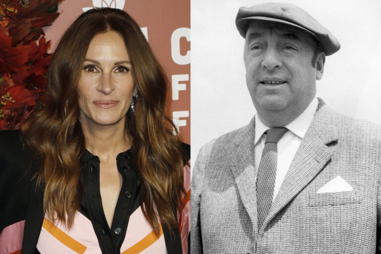 Julia Roberts cita a Pablo Neruda en emotivo mensaje de cumpleaños para su esposo