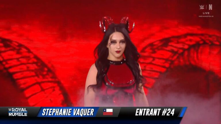 ¡Histórico!: Stephanie Vaquer se convierte en la primera chilena en participar dele Royal Rumble de la WWE