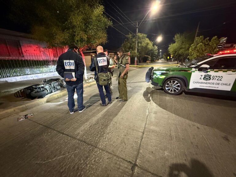 Lo Espejo: Hombre muere tras recibir múltiples disparos en plena vía pública