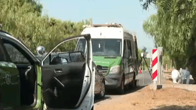Hallan cuerpo con herida de bala en caletera de la Ruta 78 en Talagante
