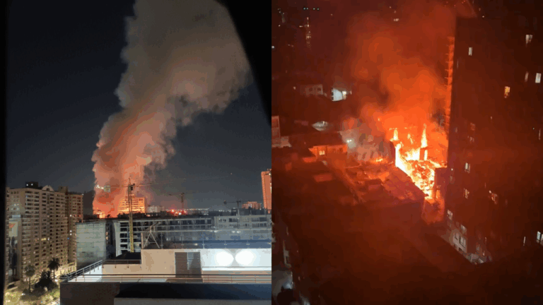 Incendio afecta edificio en el centro de Santiago: Bomberos advierte que estructura 