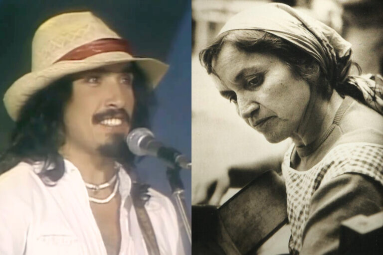 El día que el Negro Piñera homenajeó a Violeta Parra: Cantó uno de sus temas en televisión abierta