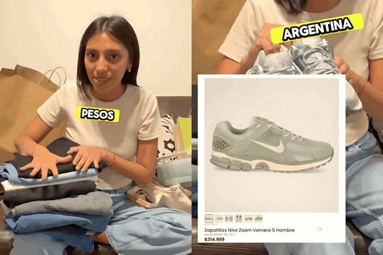 Argentina en Chile compara las grandes diferencias de precios entre los países: 