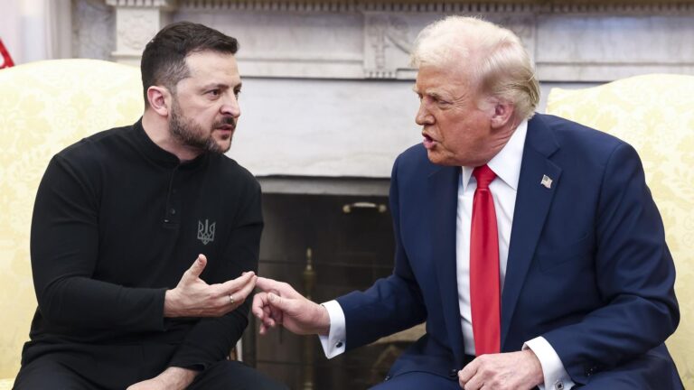 Trump obligó a Zelensky a abandonar la Casa Blanca tras acalorada discusión: 