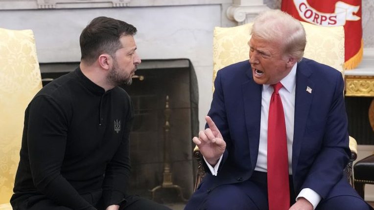 Trump a Zelensky por sus críticas a Putin: 