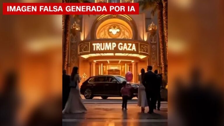 Donald Trump presenta su plan para Gaza en un video creado con inteligencia artificial