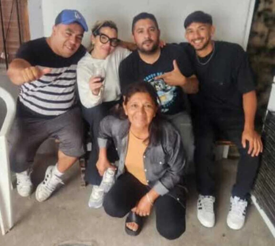 Nilda Rivadeneira y sus hijos. Cortesía: Nilda Rivadeneira
