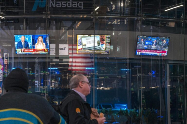 Wall Street abre en rojo con los mayores índices buscando romper rachas de pérdidas