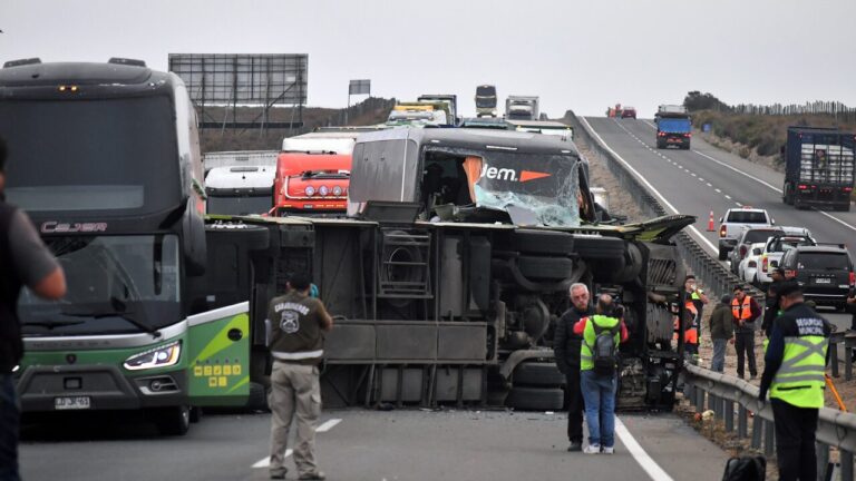 Fiscal adjunto de Coquimbo entrega detalles sobre el fatal accidente de buses en Ruta 5 Norte