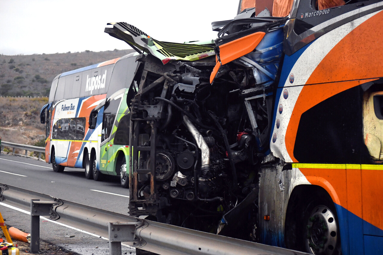 Fiscal adjunto de Coquimbo entrega detalles sobre el fatal accidente de buses en Ruta 5 Norte/Agencia Uno
