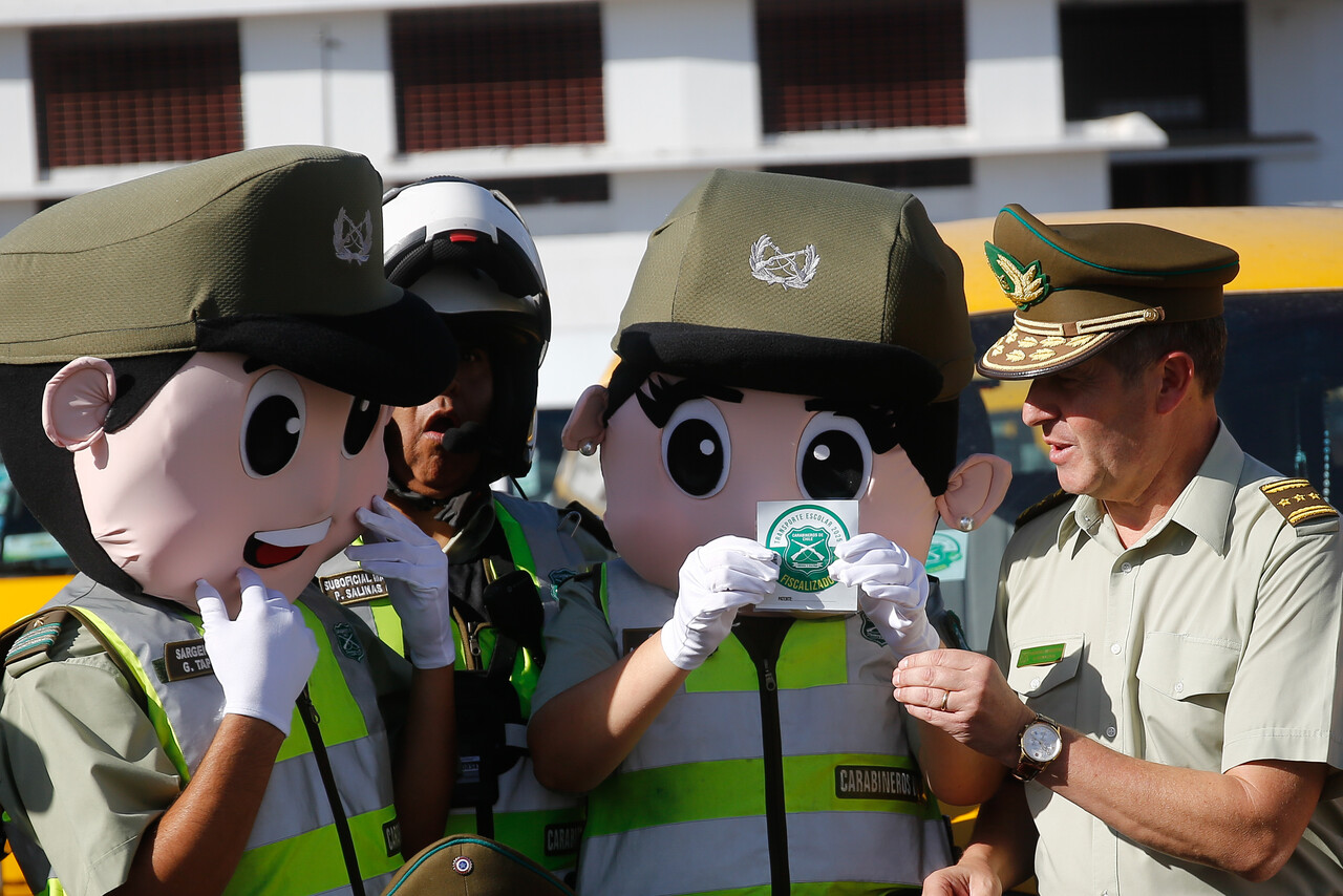 Lanzan campaña "Transporte Escolar Seguro" en la RM: Busca reforzar seguridad vial y prevenir accidentes de tránsito/Agencia Uno