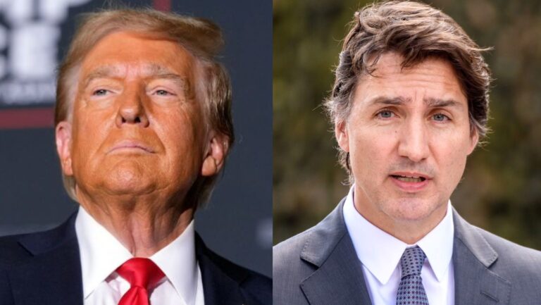 Tenso cruce entre Donald Trump y Justin Trudeau por aranceles: Esto se conoce hasta ahora