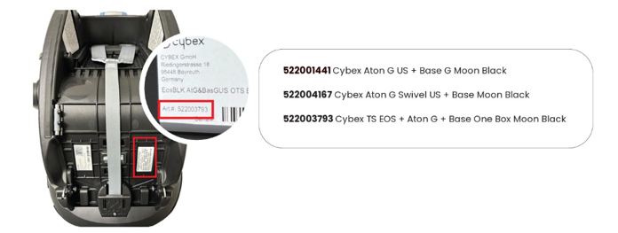 Sernac emite alerta de seguridad por posibles fallas en sillas de retención para bebés de la marca Cybex/Sernac