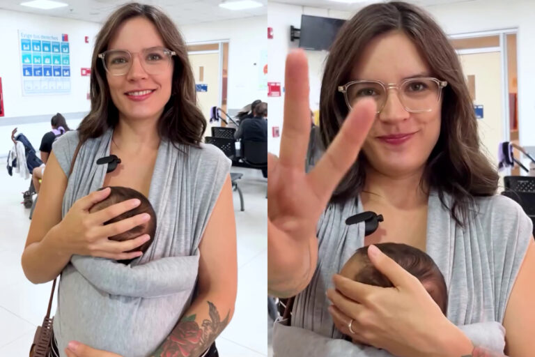 Camila Vallejo reaparece en medio de postnatal: Invitó a vacunarse en video junto a su bebé