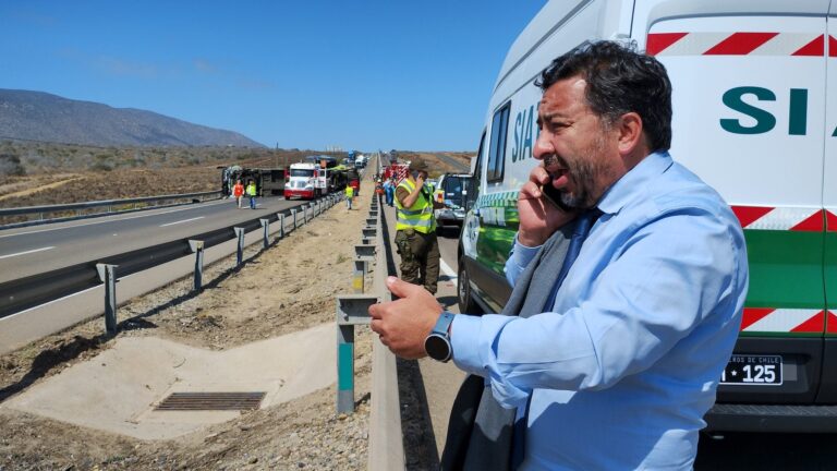 Fiscalía por choque múltiple de buses: 