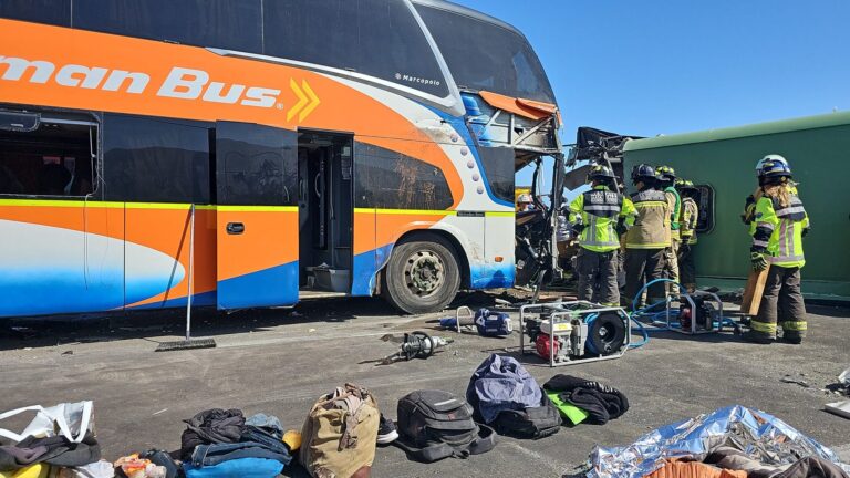 ¿Qué dijeron las empresas de buses sobre el choque múltiple en Coquimbo?