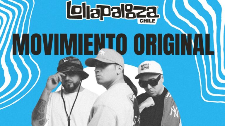 Lollapalooza Chile anuncia concierto gratuito de Movimiento Original en Plaza Ñuñoa: Show será este jueves